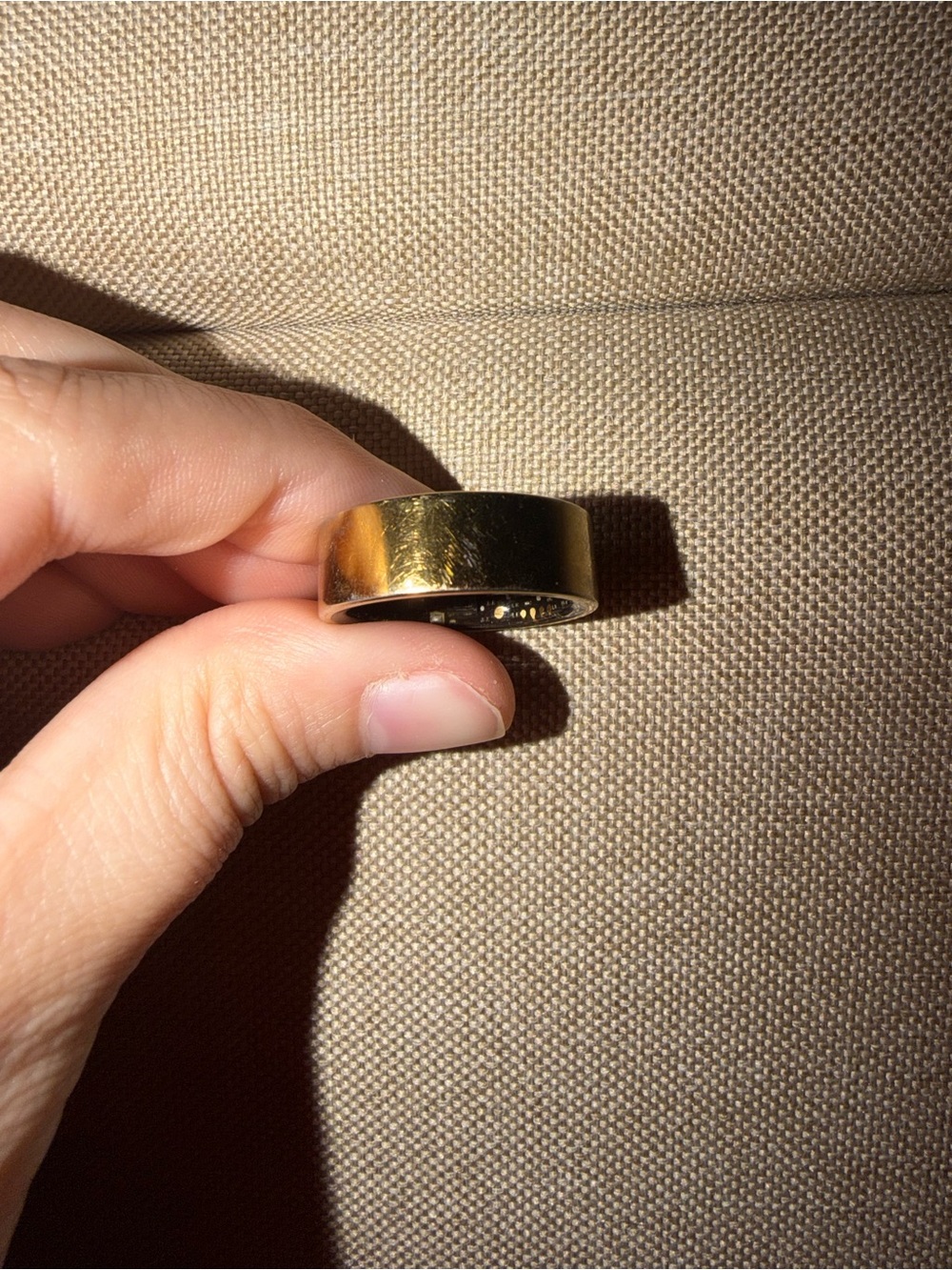 Ultrahuman AIR Size 9 Smart Ring- Bionic Gold